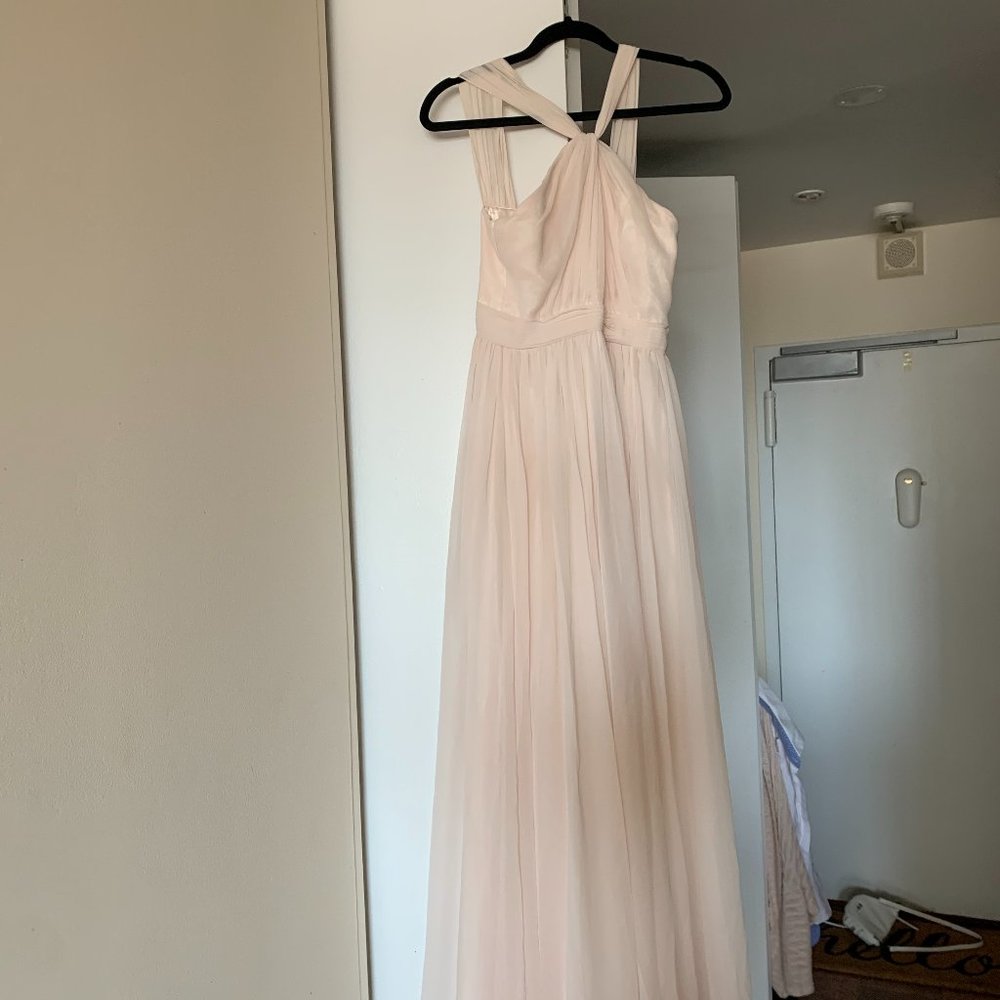 Weddington Way Calypso Bridesmaid Dress- Blush - Picture 1 of 3
